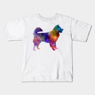 Thai Bangkaew Dog in watercolor Kids T-Shirt